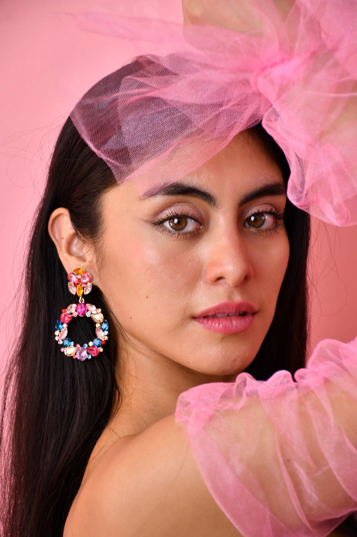 Aretes Ilusión Coloridos