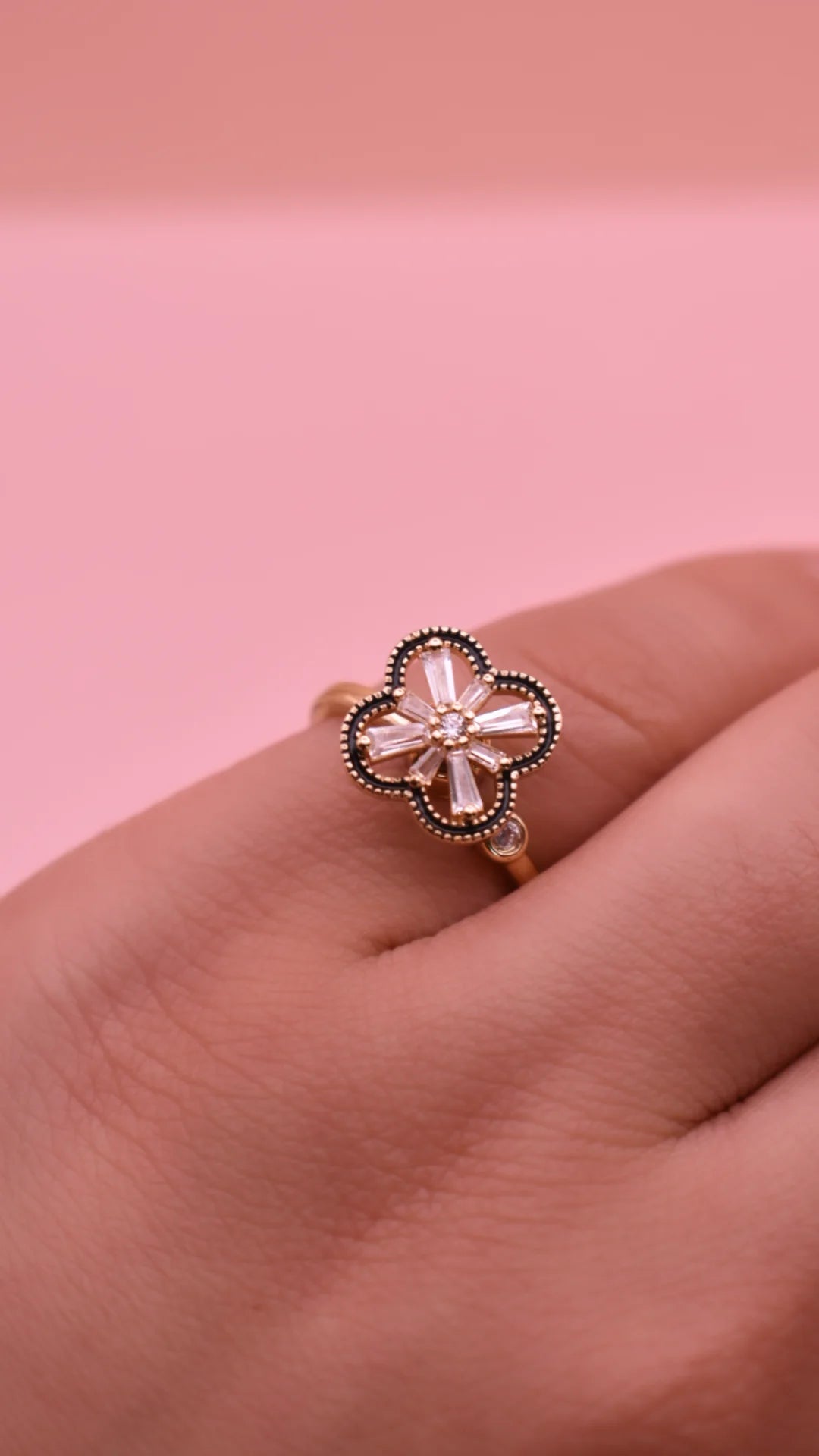 Anillo Antiansiedad Flor